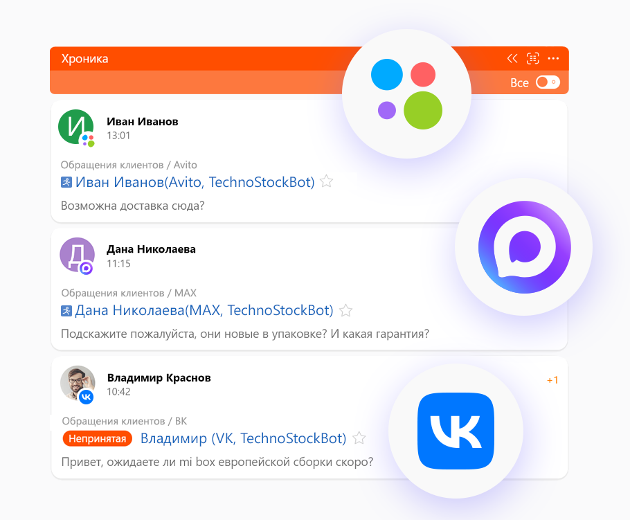Объединяйте все каналы связи в одной системе — Коммуницируйте там, где удобно именно вам!